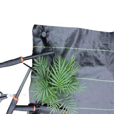 100% HDPE Greenhouse Black Weed Mat Supplier