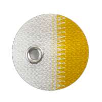 High quality yellow & white sail Balcony sun shade net